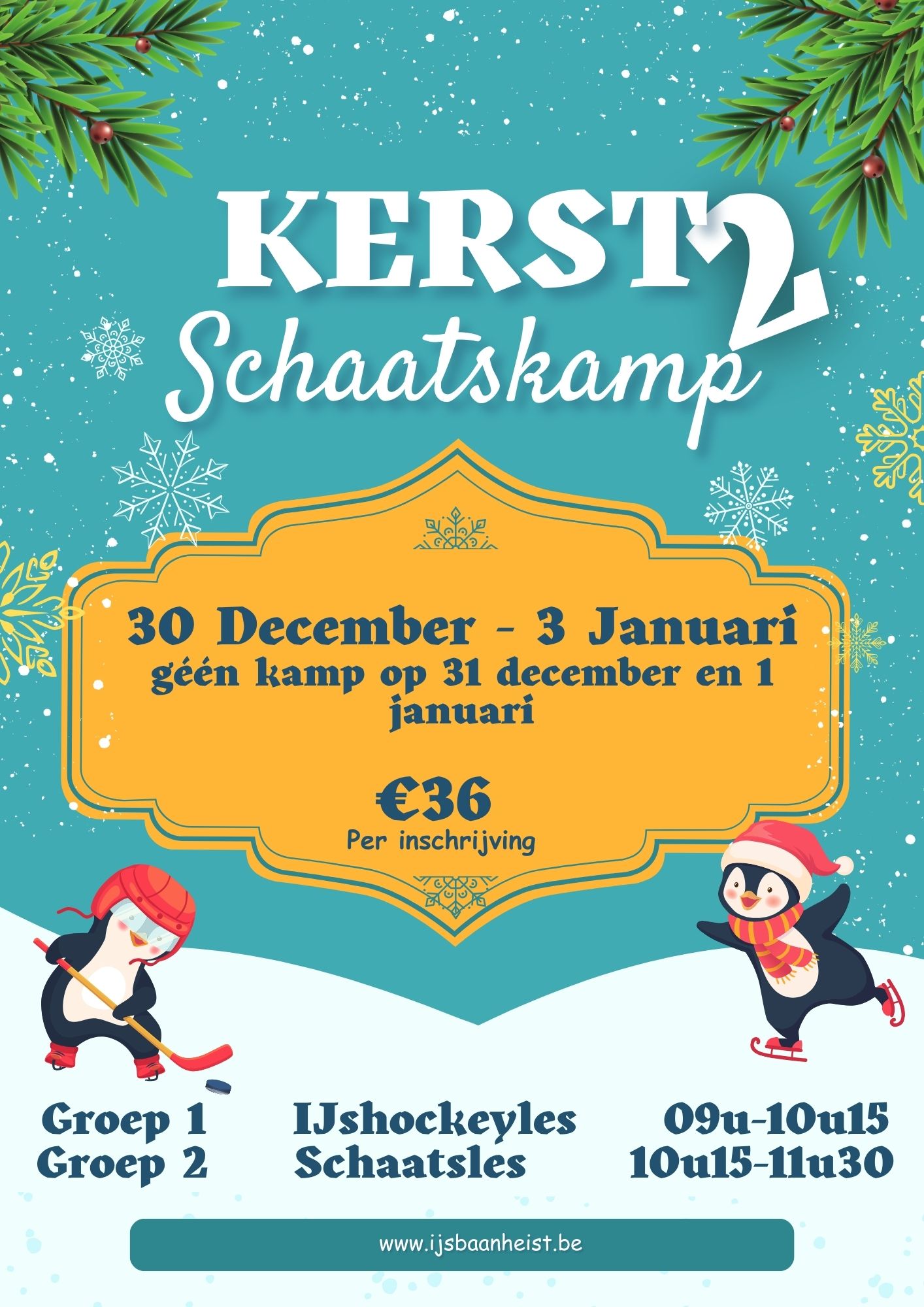 Kerst schaatskamp 2